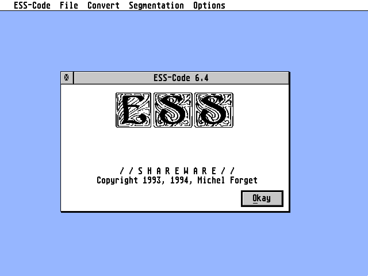 ESS-Code — screenshot 1